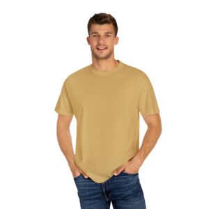 Sandstone Tan Unisex Cotton T-Shirt – Everyday Neutral Essential