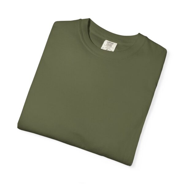 Classic Olive Green T-Shirt – Unisex Fit - Image 4