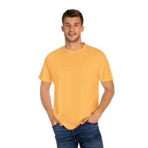 Sunshine Yellow Minimal Cotton T-Shirt – Unisex Comfort Fit