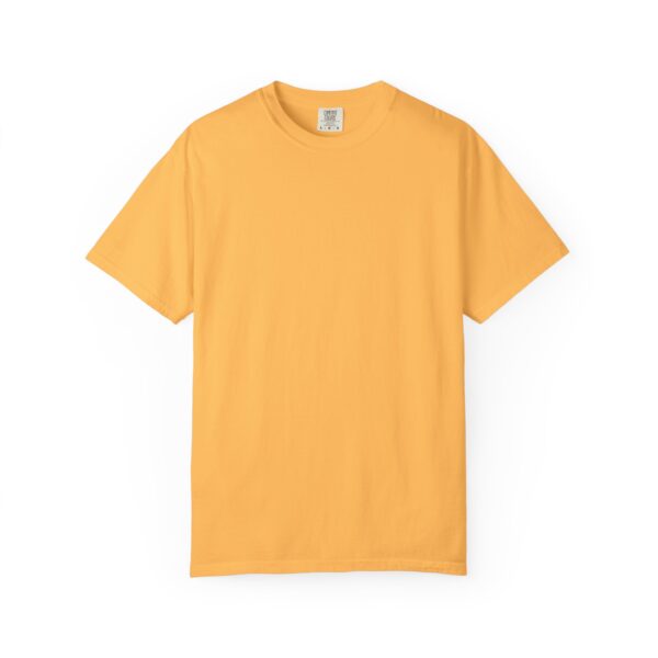 Sunshine Yellow Minimal Cotton T-Shirt – Unisex Comfort Fit - Image 2