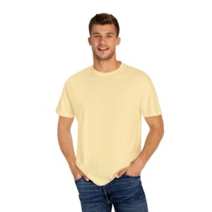 Lemonade Yellow T-Shirt – Soft Light Yellow Unisex Tee for Everyday Wear