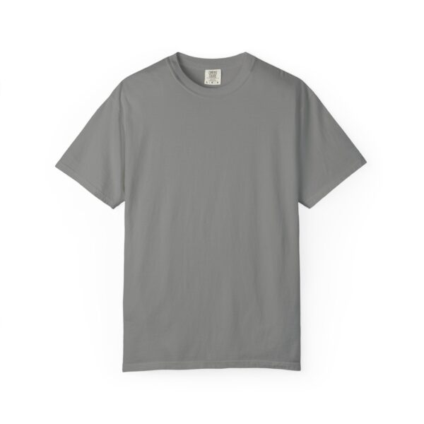 Grey Melange T-Shirt – Classic Heather Grey Unisex Tee for Everyday Wear - Image 2