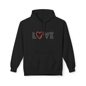 Unisex Premium Fleece Hoodie – Turn heads with artful design on a hoodi...