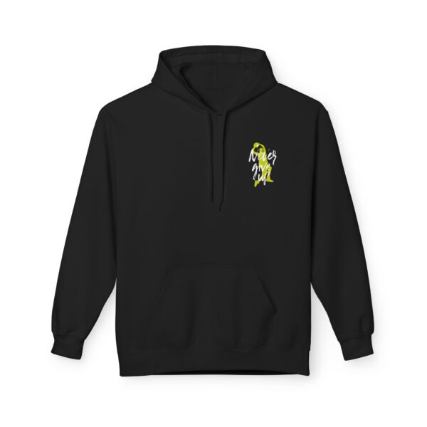 Never Give Up Printed Hoodie – Unisex (4 Colors) - Image 10