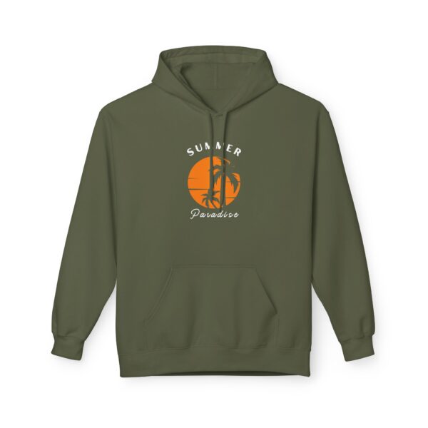 Summer Paradise Palm Hoodie – Unisex (4 Colors) - Image 7