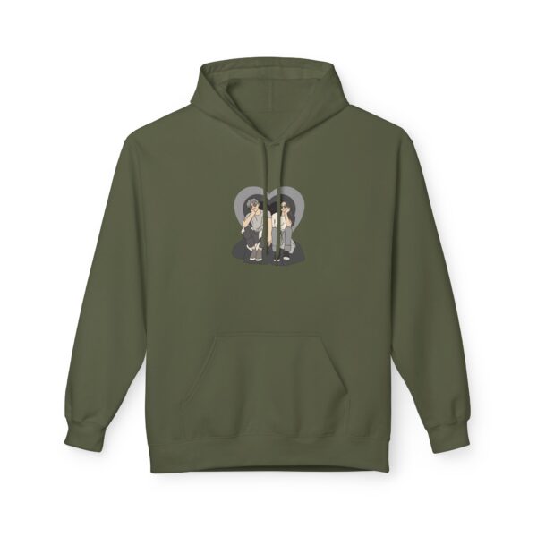 Unisex Premium Fleece Hoodie – Perfectly balanced between function, war... - Image 4