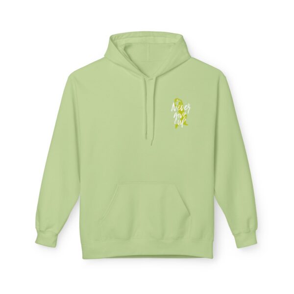 Never Give Up Printed Hoodie – Unisex (4 Colors)