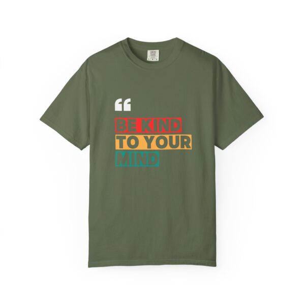 "Be Kind to Your Mind" Quote T-Shirt – Mental Health Awareness Tee – Unisex Cotton Shirt in 5 Colors - Image 10
