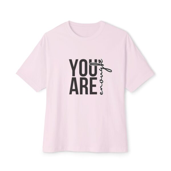 "YOU ARE enough" Minimalist  Quote T-Shirt – Motivational Tee for Men & Women (3 Colors) - Image 5