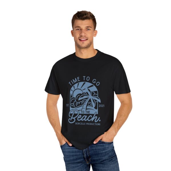 "Time to Go to the Beach T-Shirt – Summer Graphic Tee | Unisex Soft Cotton Shirt in 5 Colors" - Image 9