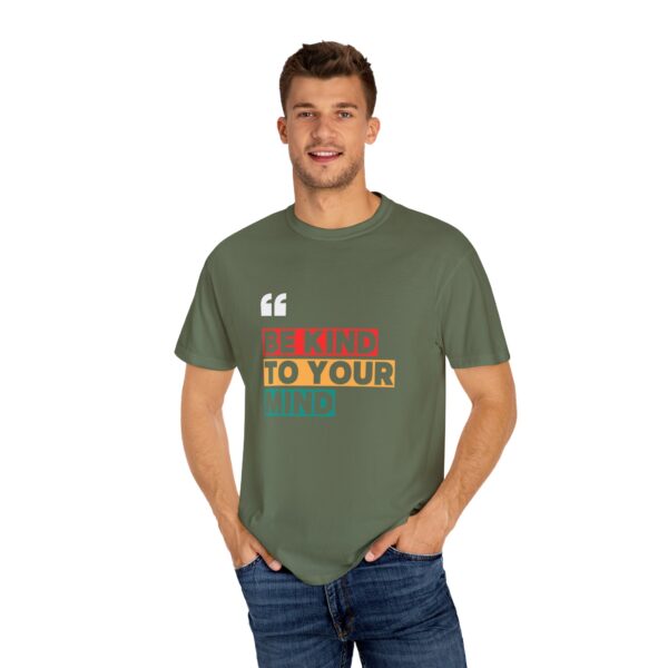 "Be Kind to Your Mind" Quote T-Shirt – Mental Health Awareness Tee – Unisex Cotton Shirt in 5 Colors - Image 11