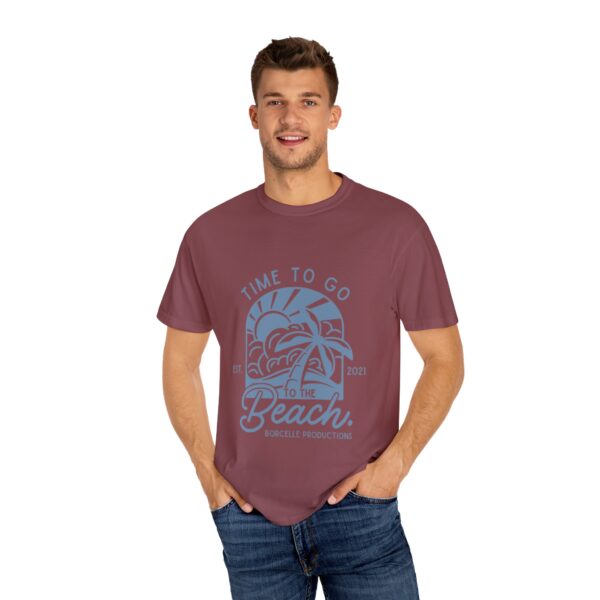 "Time to Go to the Beach T-Shirt – Summer Graphic Tee | Unisex Soft Cotton Shirt in 5 Colors" - Image 12
