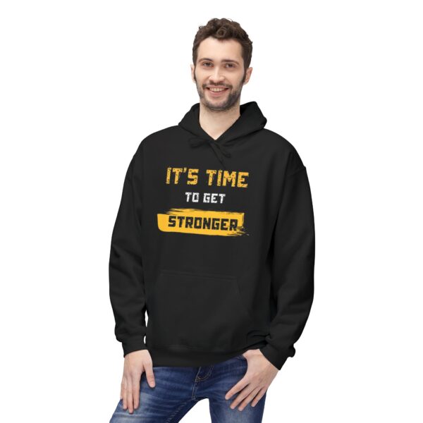 Unisex Premium Fleece Hoodie – Unleash your personality with iconic gra... - Image 3