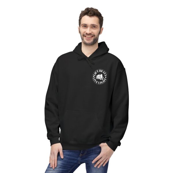Unisex Premium Fleece Hoodie – Crafted for those who love bold graphics... - Image 9