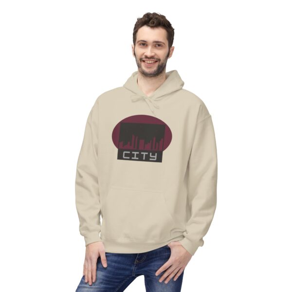 Urban City Graphic Hoodie – Unisex (4 Colors) - Image 2