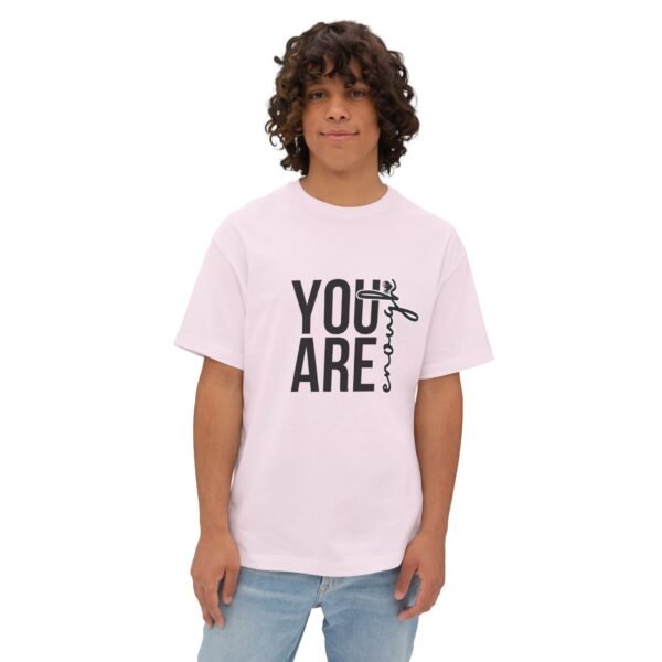 "YOU ARE enough" Minimalist  Quote T-Shirt – Motivational Tee for Men & Women (3 Colors) - Image 7