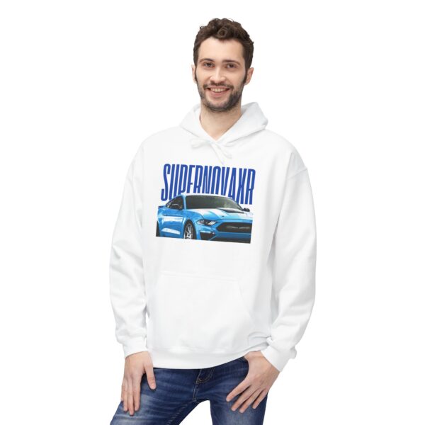 Unisex Premium Fleece Hoodie – Inspired by vintage coastal vibes and la... - Image 3