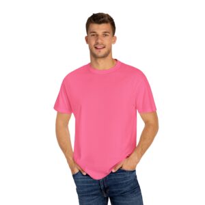 Unisex Classic Pink Cotton T-Shirt – Soft & Stylish Everyday Wear