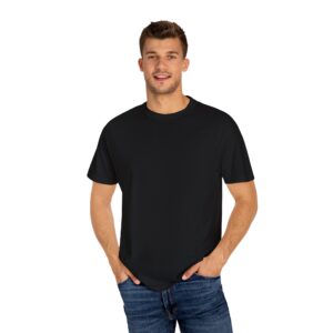 Men’s Premium Cotton T-Shirt – Classic Black