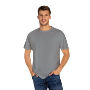 Grey Melange T-Shirt – Classic Heather Grey Unisex Tee for Everyday Wear