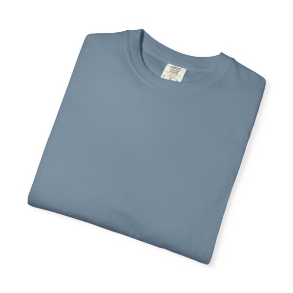 Men’s Premium Cotton T-Shirt – Classic Blue - Image 4