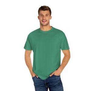 “Nature Vibes” Classic Cotton T-Shirt – Spruce Green