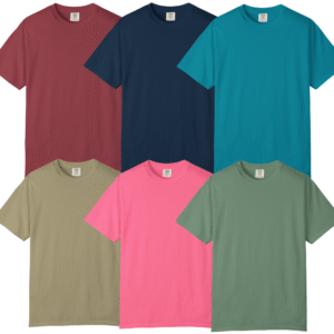 6 Cotton Plain T-Shirts Bundle – Ultimate Value Combo for All-Day Wear